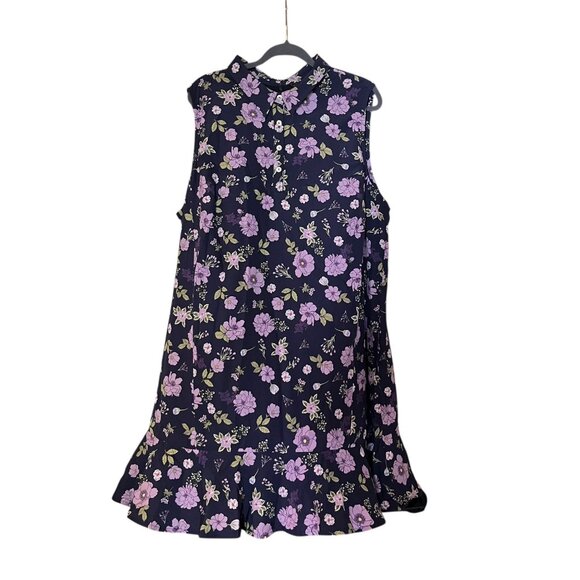 Wayward Fancies Dresses & Skirts - Wayward Fancies Eshakti Modest High Neck Floral Dress Womens Size 4x Plus Collar